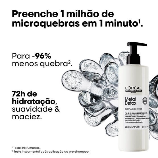 Pr&eacute;-Shampoo L'Or&eacute;al Professionnel Metal Detox